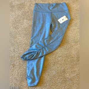 Nike Dri-Fit Yoga Women's 7/8 Ruched High Waist Leggings